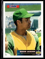 1993 Upper Deck Clark Bar Reggie Jackson #C2 Baseball Card 3801K