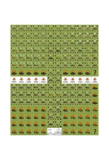 Mounted USA  PanzerBlitz Panzer Leader Colored counters SPI GMT Avalon Hill