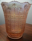 Pink Fenton Glass Vase