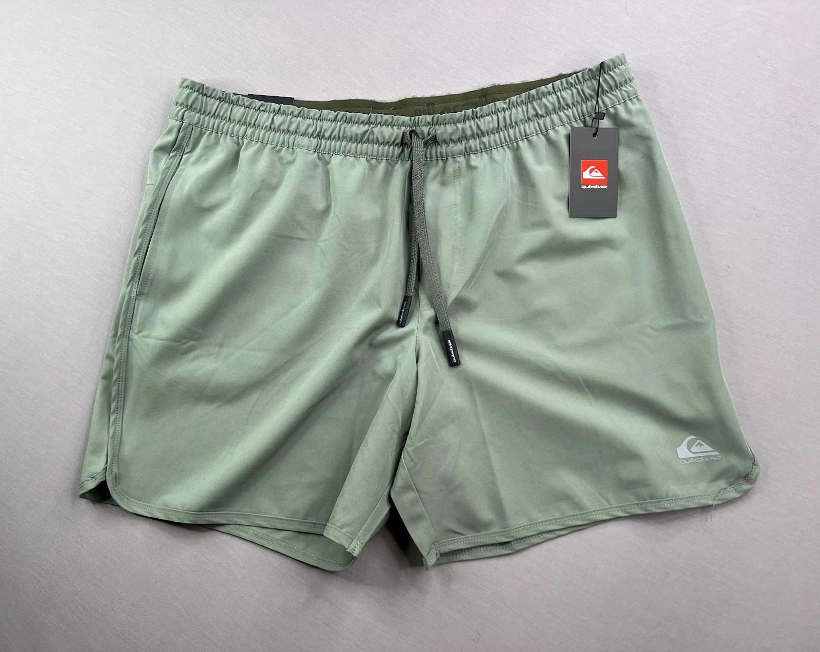 Quiksilver Mens Omni Athletic Shorts - Sea Spray Sz XL