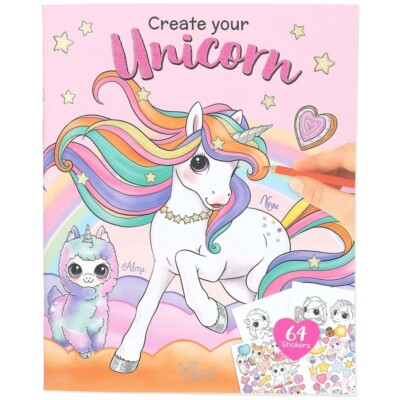 Ylvi Create Your Own Unicorn Malbuch