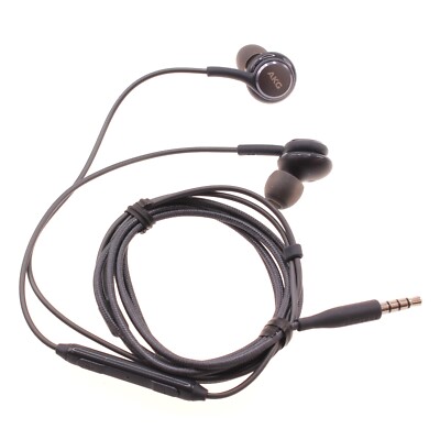 Hands-free AKG Earphones Headphones Headset w Mic Earbuds Earpieces for Tablets