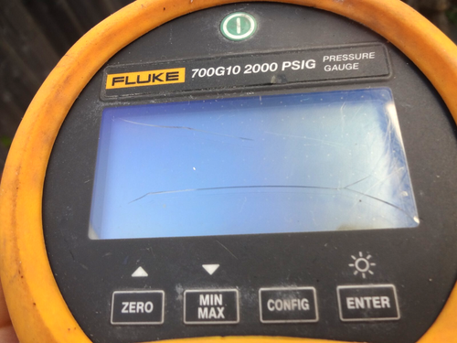 ꙮ FLUKE 700G10 2000 PSIG Pressure Gauge - Picture 6 of 8