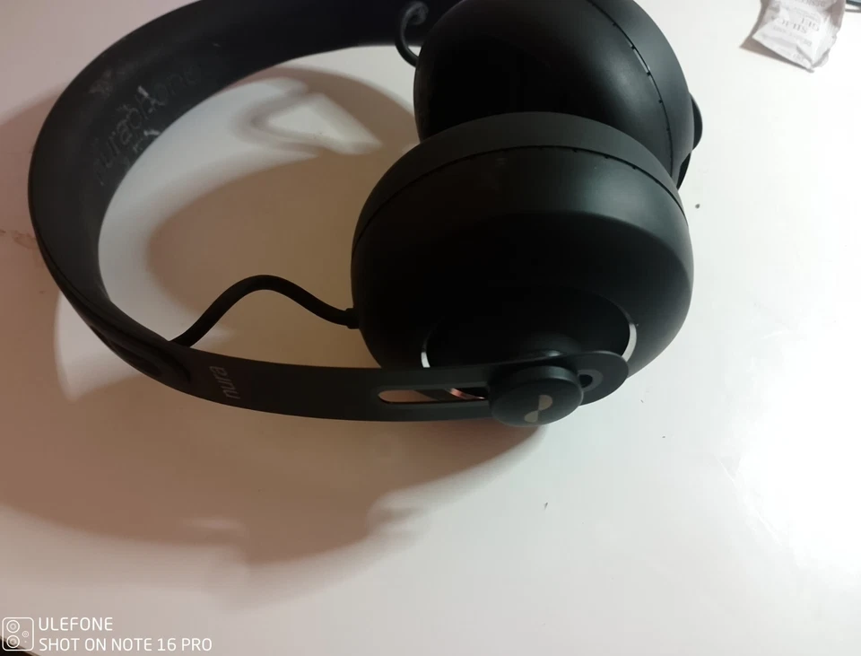 nura Nuraphone Bluetooth Circum-auriculaires Écouteurs - Noir - Photo 3/4