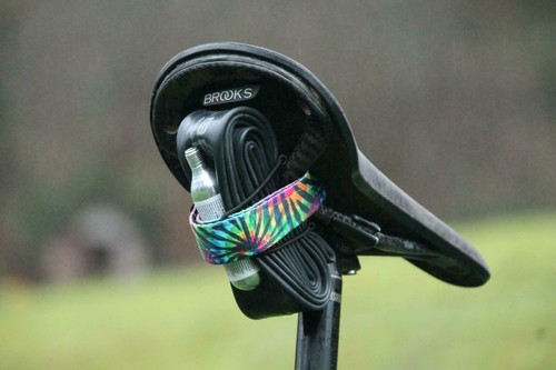 LOURI Bicycle Saddle Straps ideal for Packless Road & MTB Cycling - Many Colours - 第 20/20 張圖片