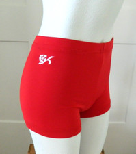 NEW GK All Star Engineered For Cheer Red Shorts sz AS