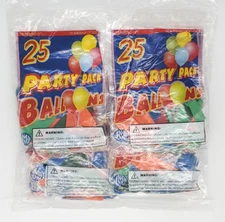 Balloons Party Pack 300 Total  12 Packs Of 25