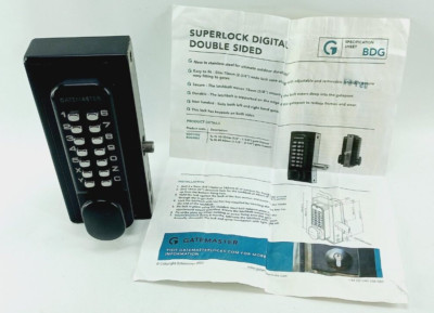 Gatemaster Superlock Digital Double Sided 10-30mm (BDG1030)