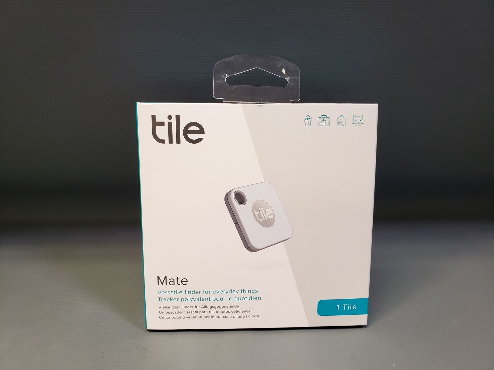 Tile Mate Bluetooth Tracker Item Finder White 1 Pack RE-19001 NIB