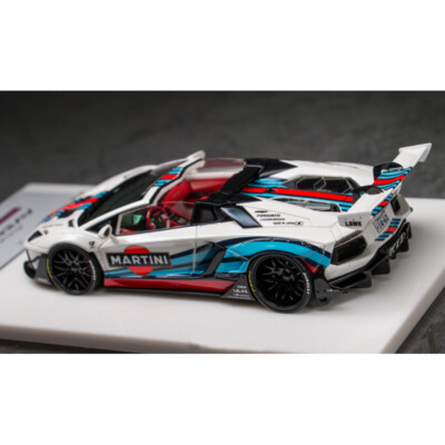 Fuelme 1:43 LB WORKS 50th LAMBORGHINI AVENTADRO LP700-4 MARTINI