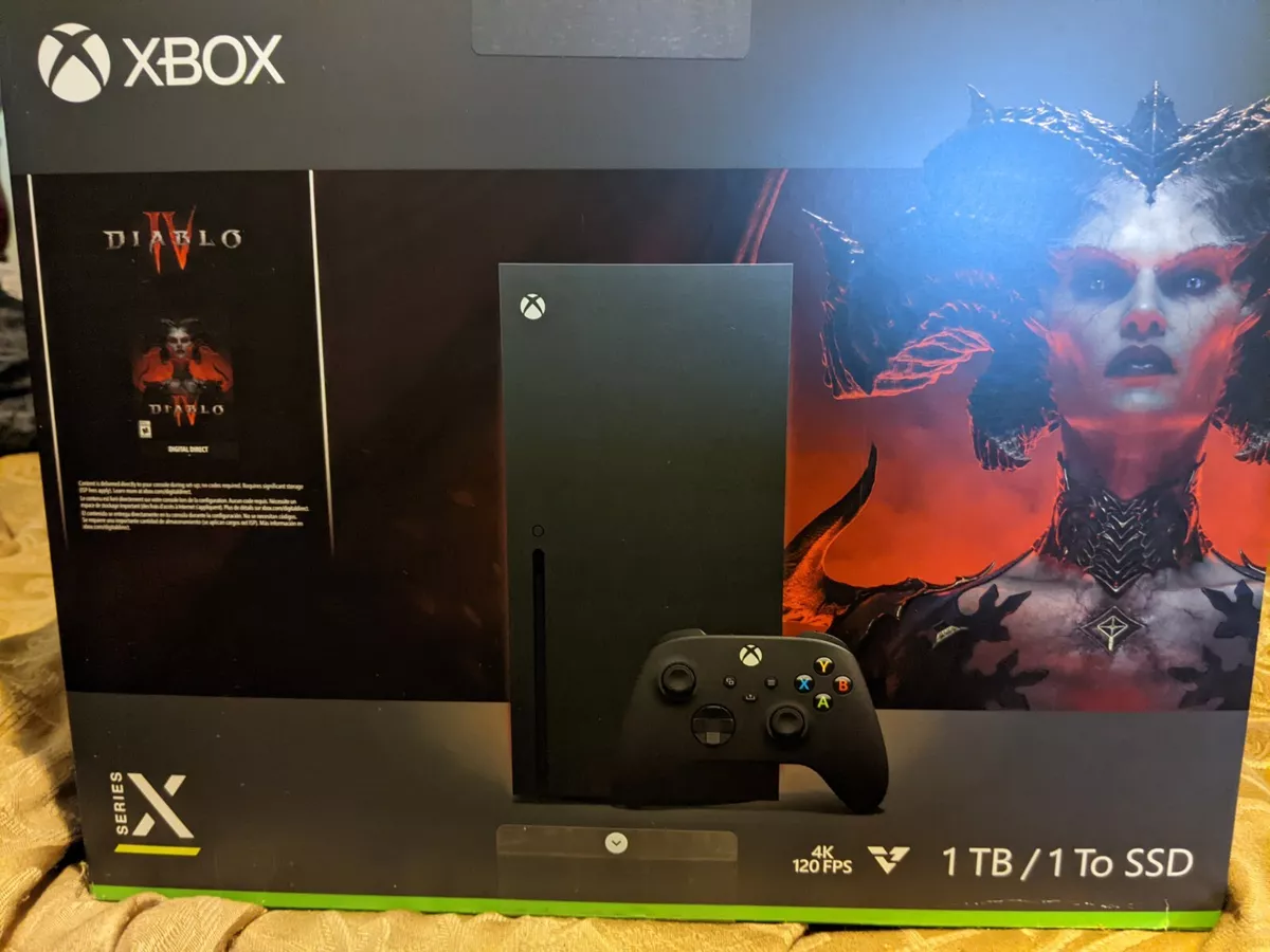 Xbox Series X Video Game Console, Black Bundle