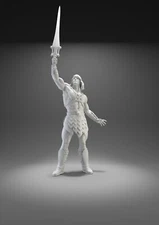 Heman Realistic Hero 3D printed Resin Figure GK Unpainted Unassembled Model Kit