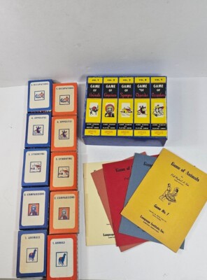 1950s Language Institute Learn Spanish With Playing Cards. 