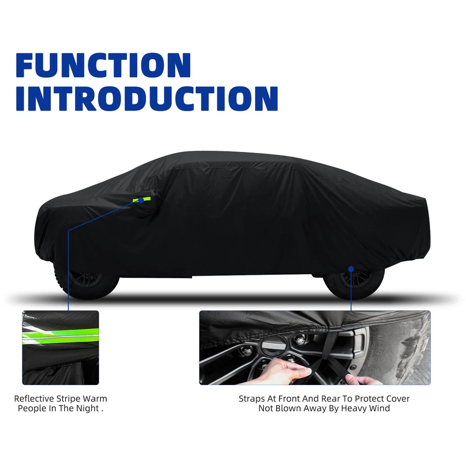 Cubierta protectora impermeable para todo tipo de clima para camioneta Dodge D100 D150 Foto 2 de 4