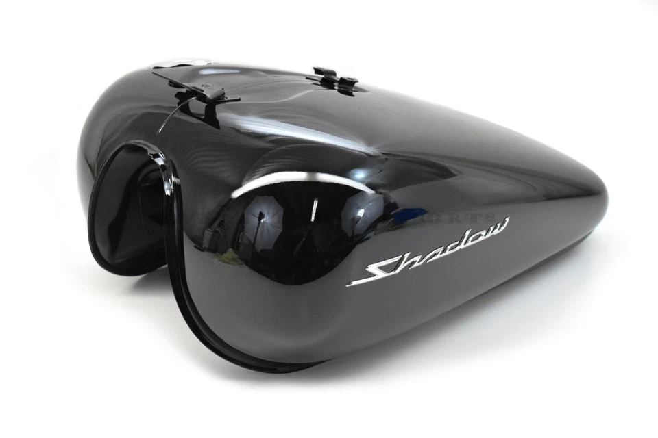 Tanque de gasolina de combustible negro Shadow Spirit 750 VT750 C C2 09 *Se adapta a 04-09 Single Carb #S268 Foto 2 de 4