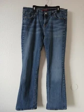 Women's Vigoss Jeans Blue Venice Boot Stretch 5 Pockets Size 13  Preppy Casual