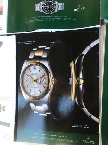 Limited Edition Rolex watches Luxury Print Ad A4size advertising - 20+ Available - Picture 12 of 12