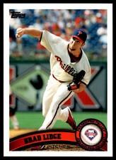 2011 Topps #242 Brad Lidge Philadelphia Phillies