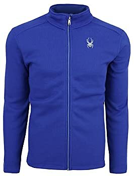 Full Zip Waffle Knit Jacket MEDIUM 