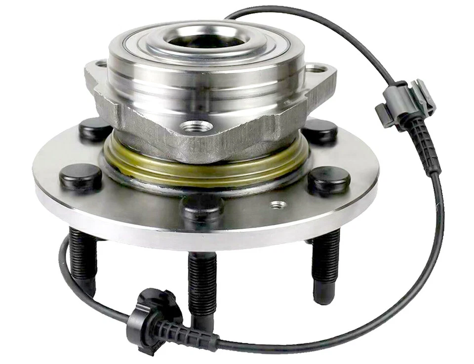 Front Wheel Bearings and Hub Assembly For Chevrolet Silverado 1500 GMC Cadillac - Image 4 of 4