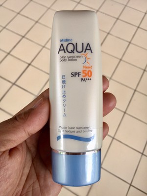 oil free body sunscreen