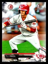 2017 Bowman Prospects #BP71 T.J. Friedl 1st Bowman F2