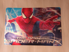Rare vintage Amazing Spider-Man 2 Lenticular 3D Placemat 2014