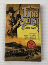Luke Short, Savage Range, Paperback 1989