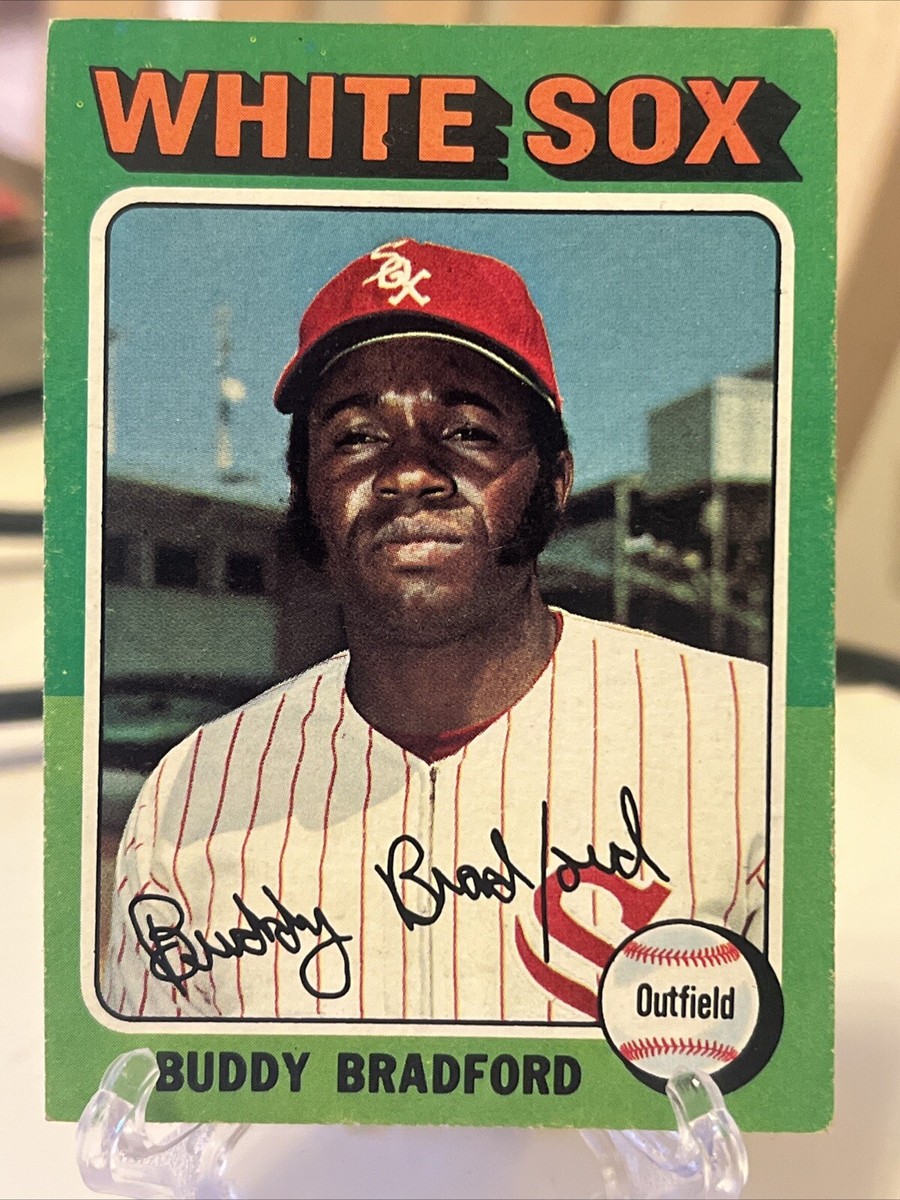 1975 Topps Baseball #504 Buddy Bradford Chicago White Sox NM | eBay