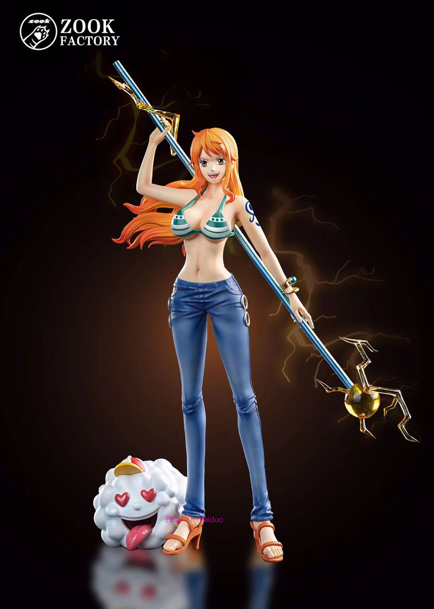 ◆ namii Nami Resin ZooK Factory One Piece Figurine Collectibles 26cm | eBay