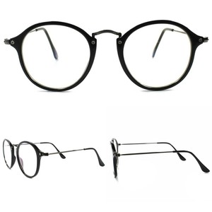 black circle glasses vintage