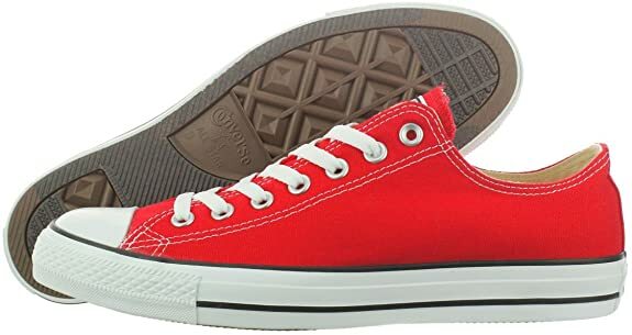 Converse All Star Chuck Taylor Shoes Canvas Low Top Ox Red
