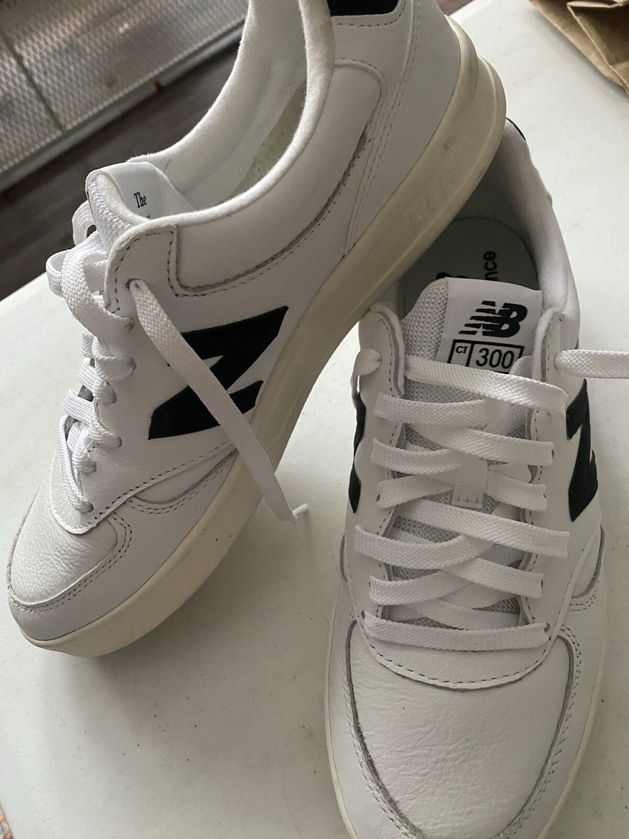 Size 10D New Balance Court CRT300 v1 White Black CT
