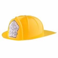 Yellow Fire Fighter Helmet For Kids By Dress Up America