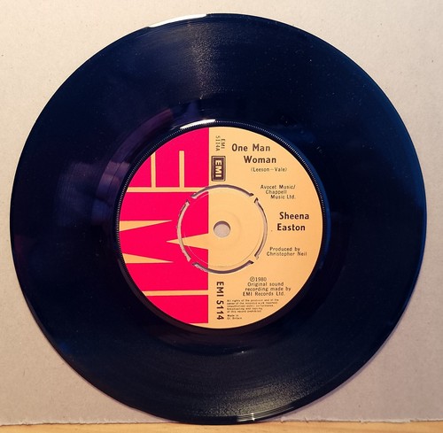 SHEENA EASTON : " MODERN GIRL " Vinyl Single 45 : Brand new . - Picture 2 of 2