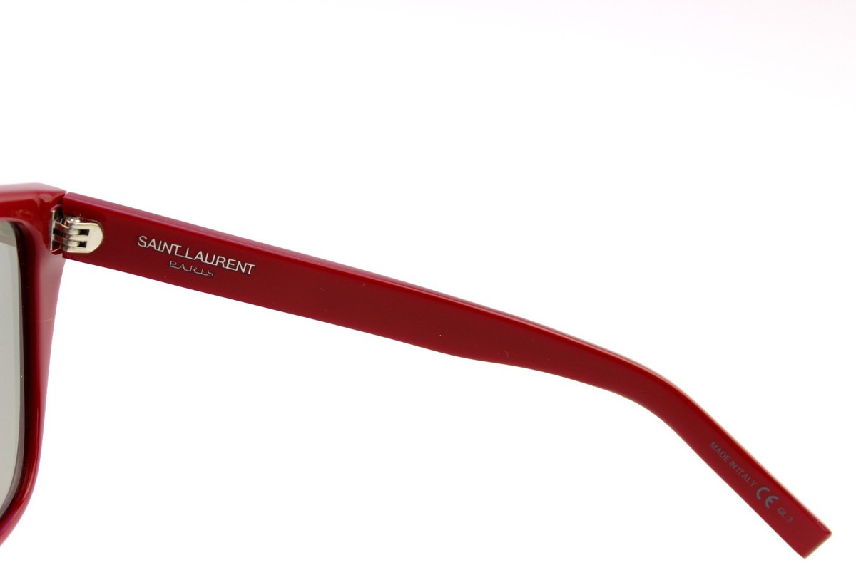 RARE NEW Genuine YSL YVES SAINT LAURENT Red Mirror RARE NEW Genuine YSL YVES SAINT LAURENT Red Mirror