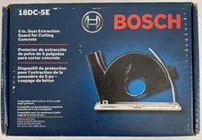 Bosch 18DC-5E 4-1/2" - 5" Dust Extraction Guard For Cutting Concrete