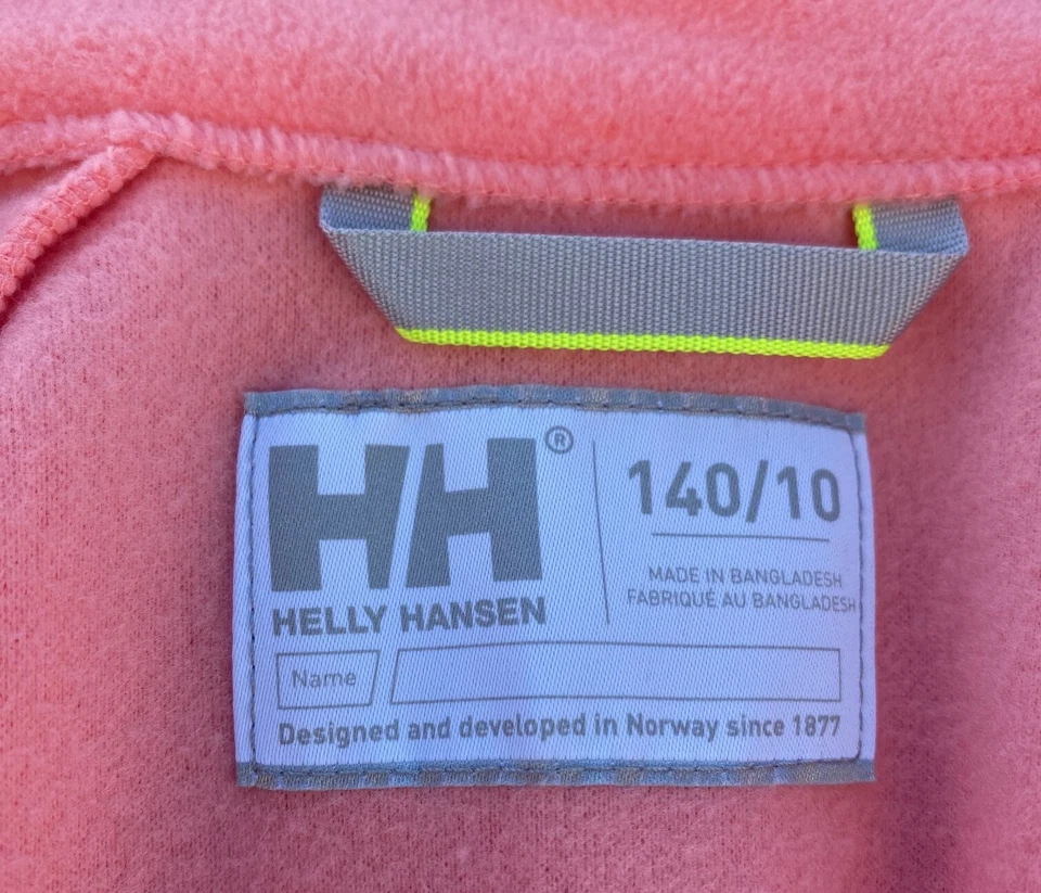 Chaqueta polar coralina Helly Hansen para niñas $65, talla: 10 Foto 4 de 4