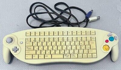 Nintendo GameCube Ascii Keyboard Controller White ASC-1901PO Nintendo GameCube Ascii Keyboard Controller White ASC-1901PO