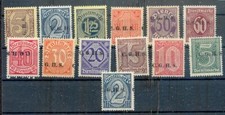 Oberschlesien Dienst 8/20 SATZ** MNH POSTFRISCH (69697