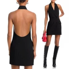 NWT BARDOT $159 Freya Vest Mini Dress in Black Size US 8