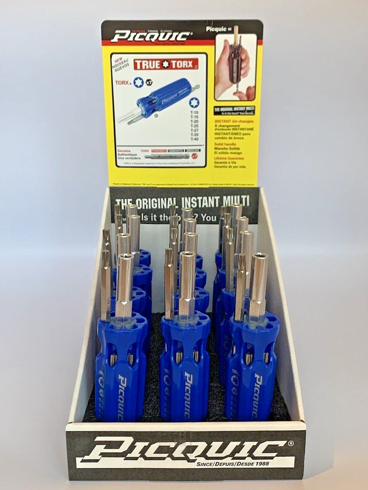 PICQUIC HEX MULTI BIT DRIVERS -   Metric - TORX  - {two separate tools} - Image 4 of 4