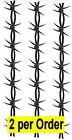 2 Barbed Wire Armband Temporary Fake Tattoos Waterproof Body Art Transfers