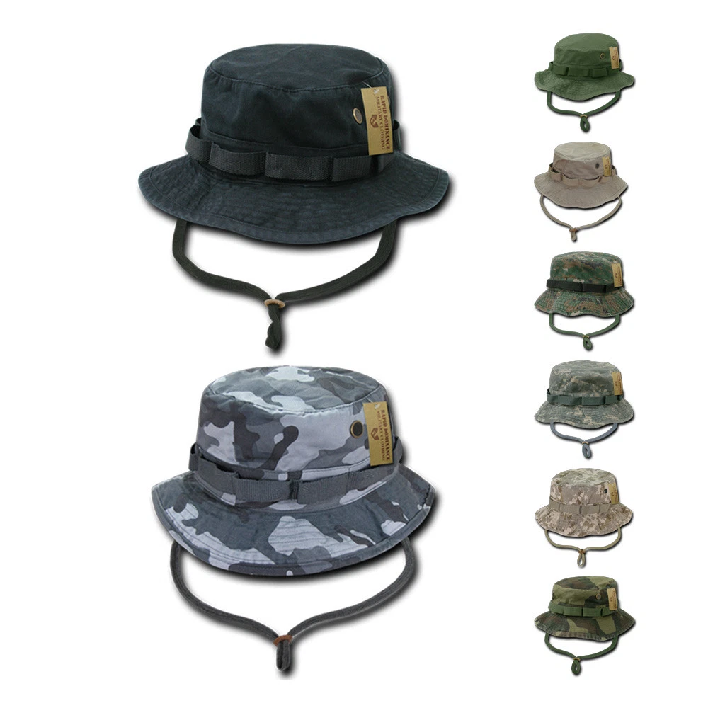 Rapid Dominance Boonies Bucket Hat Camo Military Fishing Hunting