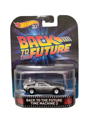 Hot Wheels Retro Entertainment Back To The Future Time Machine | eBay