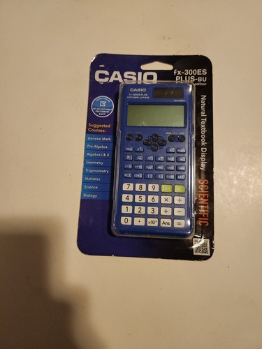 Casio fx-300ES PLUS 2nd Edition Scientific Calculator - Blue
