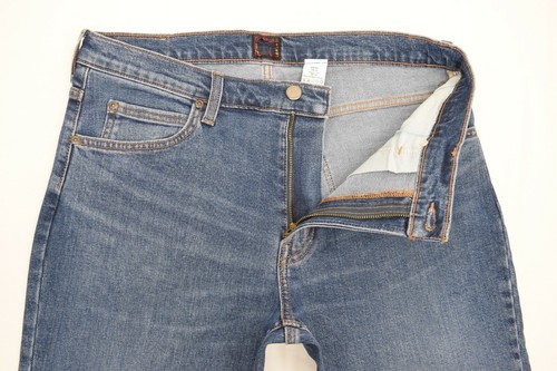 Lee jeans mens Rider regular slim fit stretch 'Mid Genoa' FACTORY SECONDS L300 - Picture 8 of 11