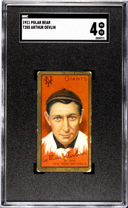 1911 Polar Bear (T205) Devlin, Arthur - SGC 4