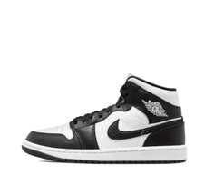 Nike Air Jordan 1 Mid ホワイト/ブラック US6Y Nike WMNS Air Jordan 1 Mid Black White Panda DV0991-101 US 5-15