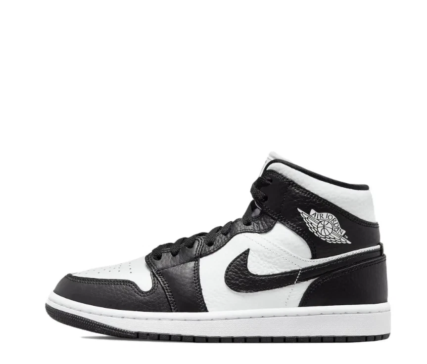 Nike Air Jordan 1 Mid SE W Homenaje Negro Blanco Split Panda DR0501-101 Foto 3 de 4